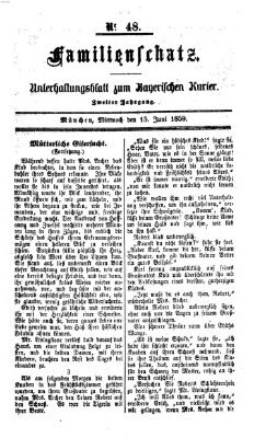 Bayerischer Kurier Mittwoch 15. Juni 1859