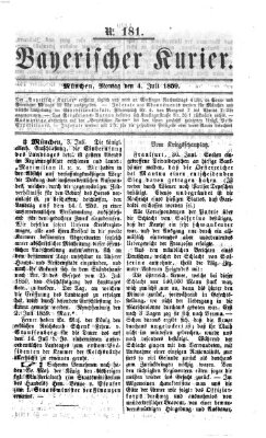 Bayerischer Kurier Montag 4. Juli 1859