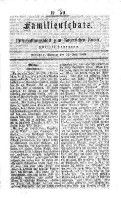 Bayerischer Kurier Sonntag 24. Juli 1859