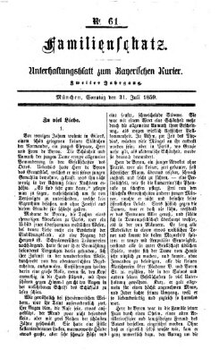 Bayerischer Kurier Sonntag 31. Juli 1859