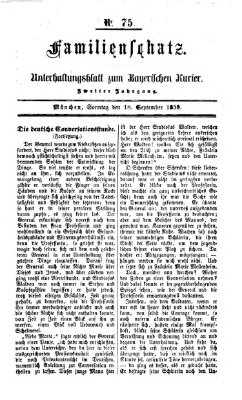 Bayerischer Kurier Sonntag 18. September 1859