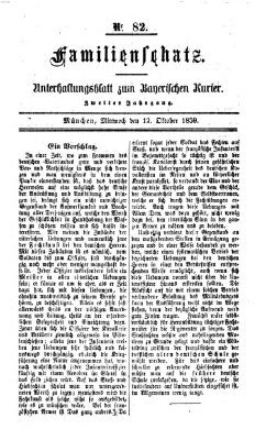 Bayerischer Kurier Mittwoch 12. Oktober 1859