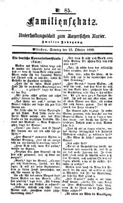 Bayerischer Kurier Sonntag 23. Oktober 1859