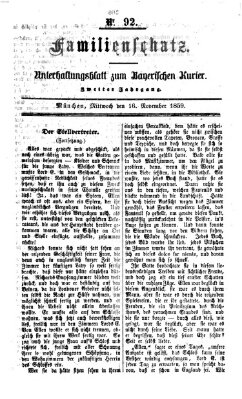 Bayerischer Kurier Mittwoch 16. November 1859