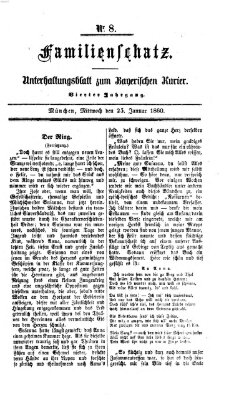 Bayerischer Kurier Mittwoch 25. Januar 1860