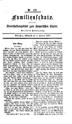 Bayerischer Kurier Mittwoch 1. Februar 1860