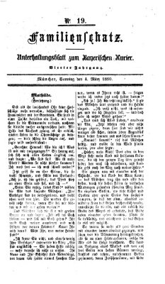 Bayerischer Kurier Sonntag 4. März 1860