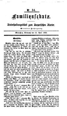 Bayerischer Kurier Mittwoch 25. April 1860