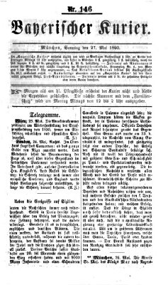 Bayerischer Kurier Sonntag 27. Mai 1860