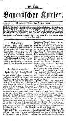 Bayerischer Kurier Dienstag 5. Juni 1860