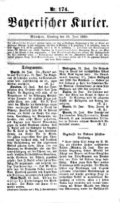 Bayerischer Kurier Dienstag 26. Juni 1860