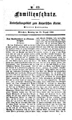 Bayerischer Kurier Sonntag 26. August 1860