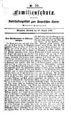 Bayerischer Kurier Mittwoch 29. August 1860