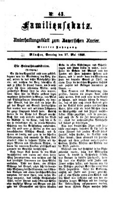 Bayerischer Kurier Sonntag 27. Mai 1860