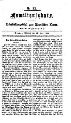 Bayerischer Kurier Mittwoch 27. Juni 1860