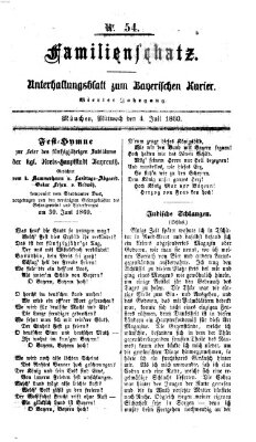 Bayerischer Kurier Mittwoch 4. Juli 1860