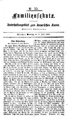 Bayerischer Kurier Sonntag 8. Juli 1860