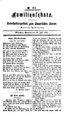 Bayerischer Kurier Sonntag 29. Juli 1860