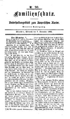 Bayerischer Kurier Mittwoch 7. November 1860