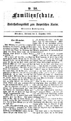 Bayerischer Kurier Mittwoch 5. Dezember 1860