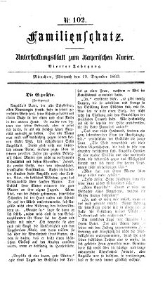 Bayerischer Kurier Mittwoch 19. Dezember 1860