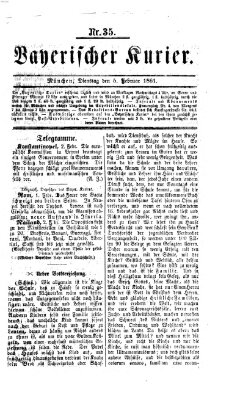 Bayerischer Kurier Dienstag 5. Februar 1861