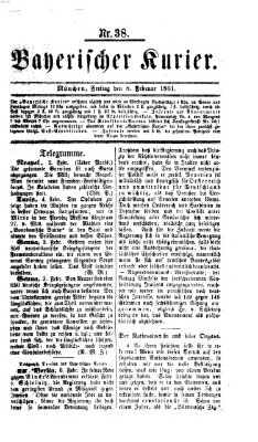 Bayerischer Kurier Freitag 8. Februar 1861