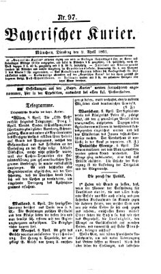 Bayerischer Kurier Dienstag 9. April 1861