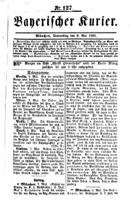 Bayerischer Kurier Donnerstag 9. Mai 1861