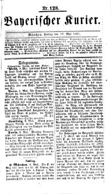 Bayerischer Kurier Freitag 10. Mai 1861