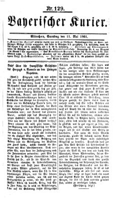 Bayerischer Kurier Samstag 11. Mai 1861