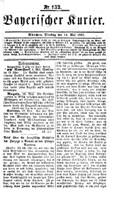 Bayerischer Kurier Dienstag 14. Mai 1861