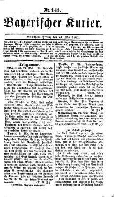 Bayerischer Kurier Freitag 24. Mai 1861