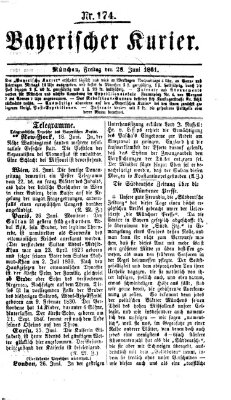 Bayerischer Kurier Freitag 28. Juni 1861