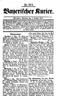 Bayerischer Kurier Dienstag 6. August 1861