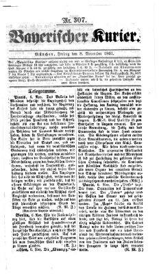 Bayerischer Kurier Freitag 8. November 1861