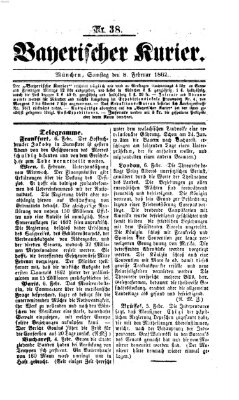 Bayerischer Kurier Samstag 8. Februar 1862