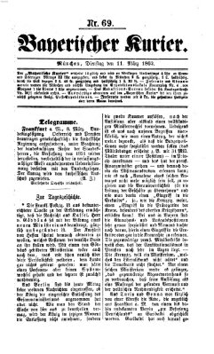 Bayerischer Kurier Dienstag 11. März 1862