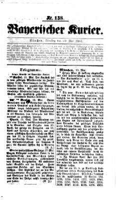 Bayerischer Kurier Dienstag 20. Mai 1862