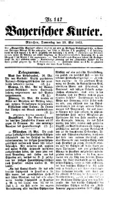 Bayerischer Kurier Donnerstag 29. Mai 1862