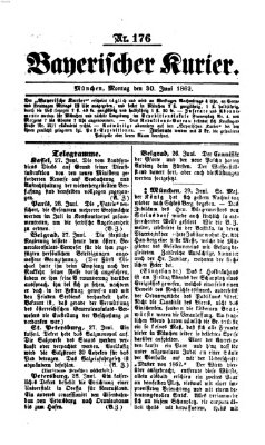 Bayerischer Kurier Montag 30. Juni 1862