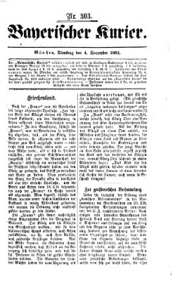 Bayerischer Kurier Dienstag 4. November 1862