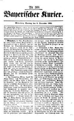 Bayerischer Kurier Sonntag 9. November 1862