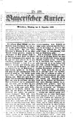 Bayerischer Kurier Dienstag 9. Dezember 1862