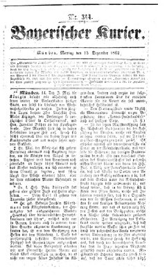 Bayerischer Kurier Montag 15. Dezember 1862