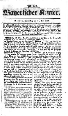 Bayerischer Kurier Donnerstag 14. Mai 1863