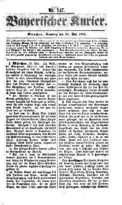 Bayerischer Kurier Samstag 30. Mai 1863