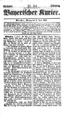 Bayerischer Kurier Montag 8. Juni 1863