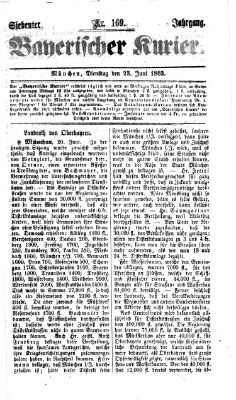 Bayerischer Kurier Dienstag 23. Juni 1863