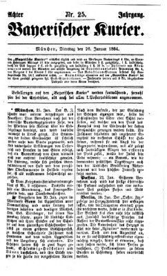 Bayerischer Kurier Dienstag 26. Januar 1864